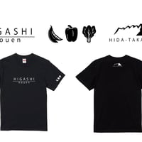 東農園Tシャツ　黒、白
