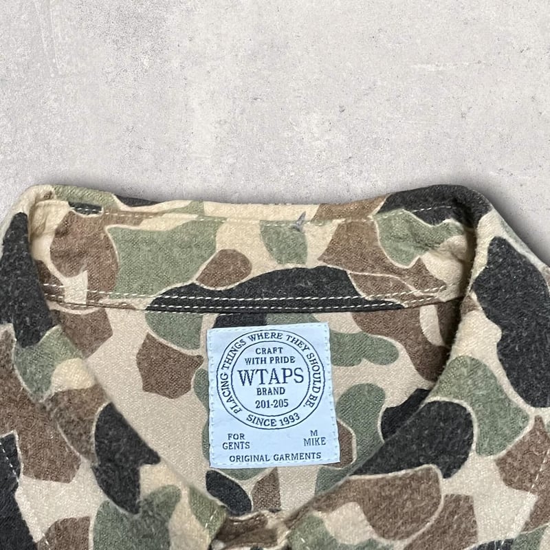 WTAPS DUCK HUNTER CAMO L/S | Wardrobe