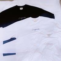 Larigoriila-刺繍BIGシルエットロンT