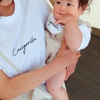 Larigorillaー刺繍BIGシルエットkidsTシャツ