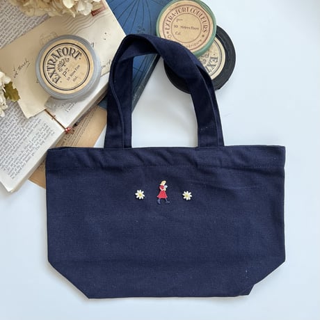〈暮らしシリーズ〉花束/2枚セット/刺繍アイロンワッペ ン