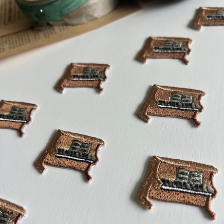 トイピアノ/刺繍アイロンワッペン