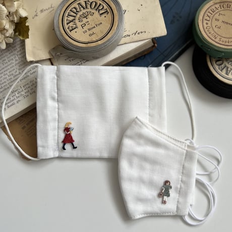 〈暮らしシリーズ〉セット/4枚セット/刺繍アイロンワッペ ン