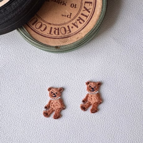 ルイくんのぬいぐるみ /2枚セット/刺繍アイロンワッペン