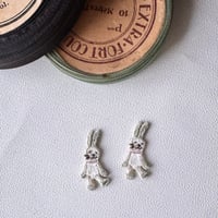 エマちゃんのぬいぐるみ/2枚セット/刺繍アイロンワッペン
