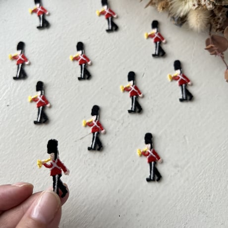 おもちゃの兵隊さん/2枚セット・アイロンワッペン