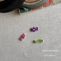 Bonbon candy（ボンボンキャンディ）3粒セット／アイロンワッペン