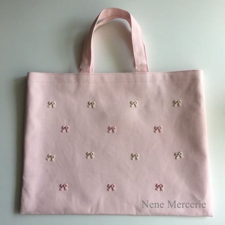 リボン/5色/刺繍アイロンワッペン 5枚セット