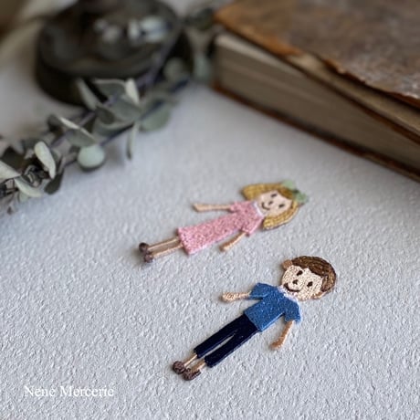 男の子/Liam(リアム）くん/ 刺繍アイロンワッペン
