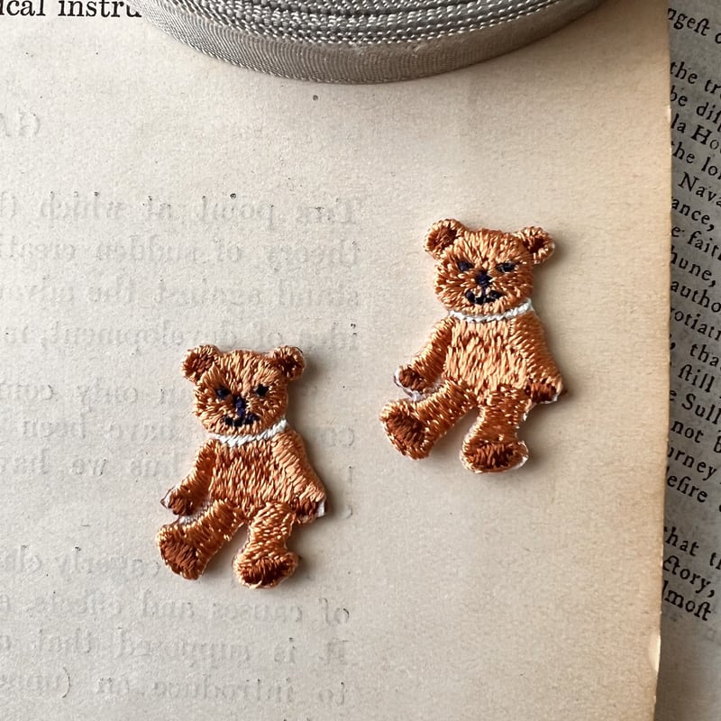 ルイくんのぬいぐるみ /2枚セット/刺繍アイロンワッペン | ネネメルスリー