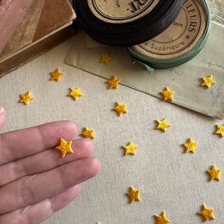 Étoile（エトワール）/2枚セット/刺繍アイロンワッペン