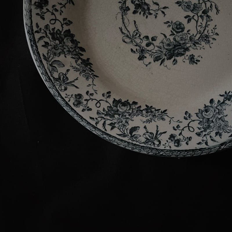 GIEN bouquet de rose dinner plate （23.8cm） | al