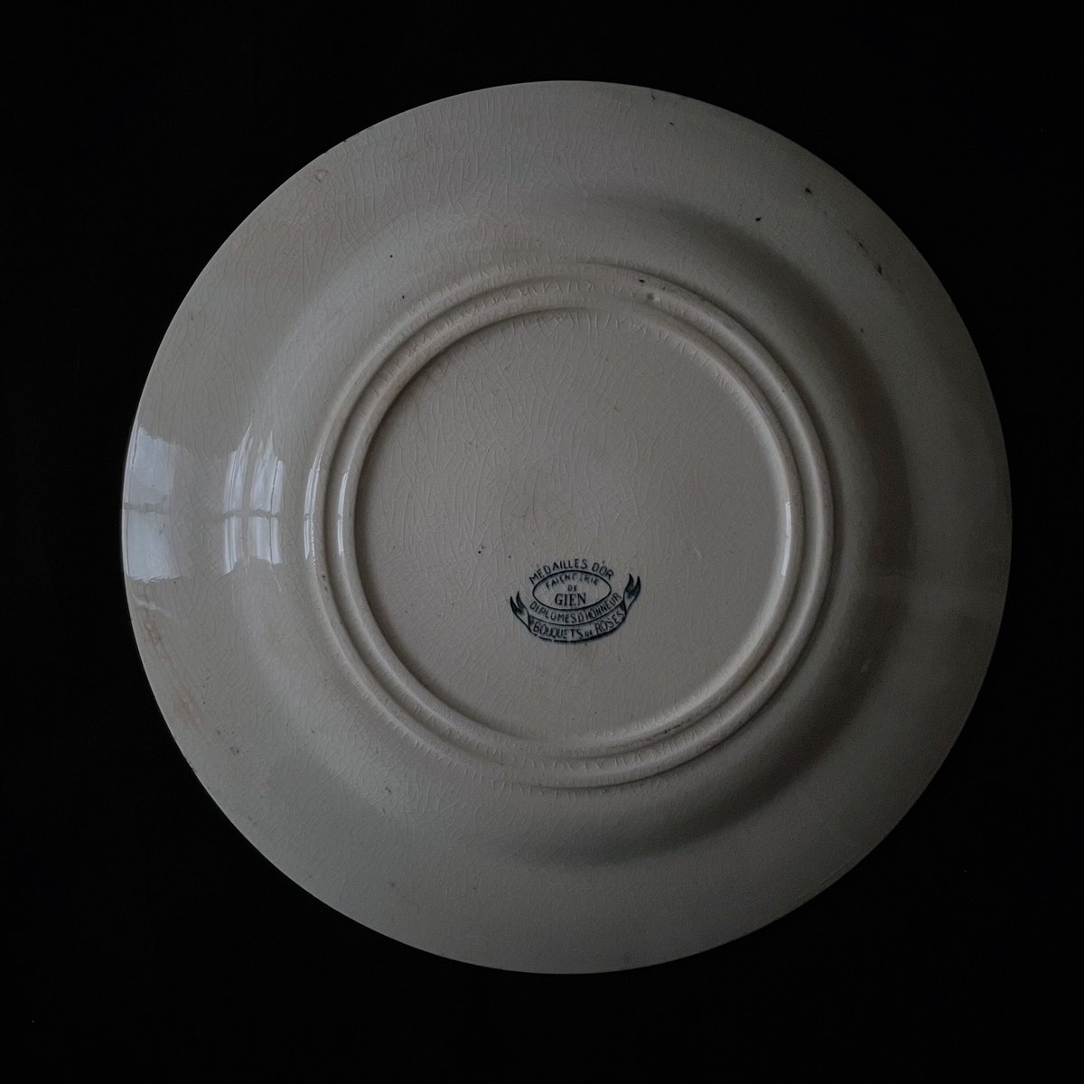 GIEN bouquet de rose dinner plate （23.8cm） | al