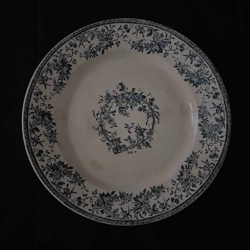 GIEN bouquet de rose dinner plate （28.3cm） | al