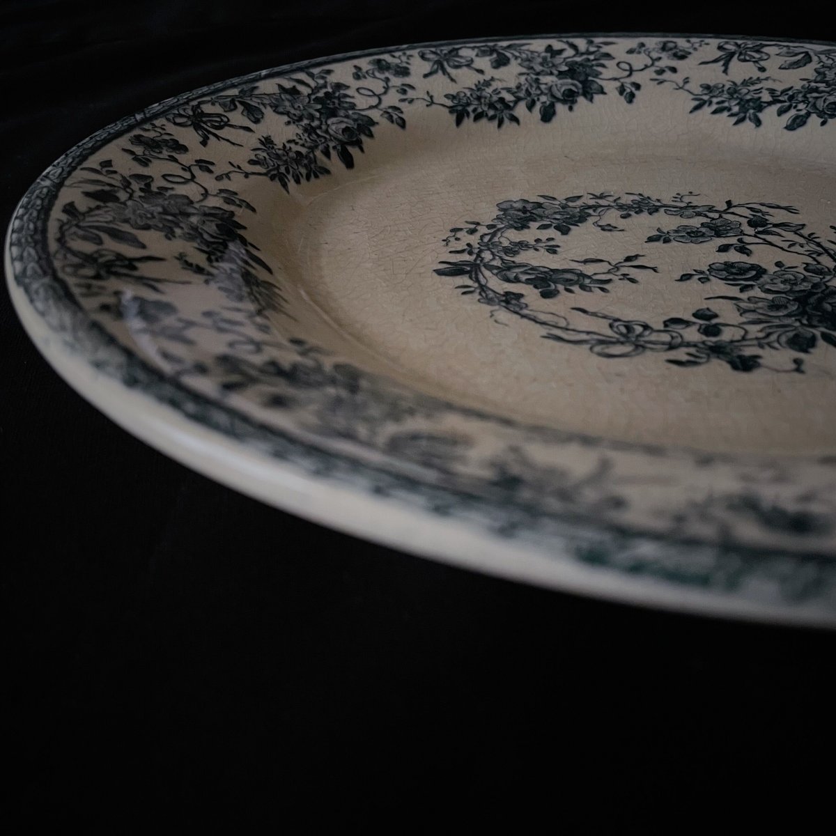 GIEN bouquet de rose dinner plate （23.8cm） | al