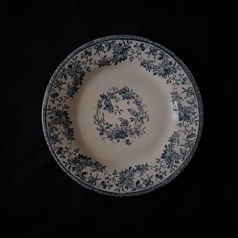 GIEN bouquet de rose dinner plate (23.8cm) | al GIEN bouquet de rose dinner plate (23.8cm) | al