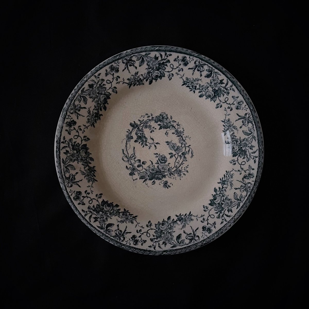 GIEN bouquet de rose dinner plate （23.8cm） | al