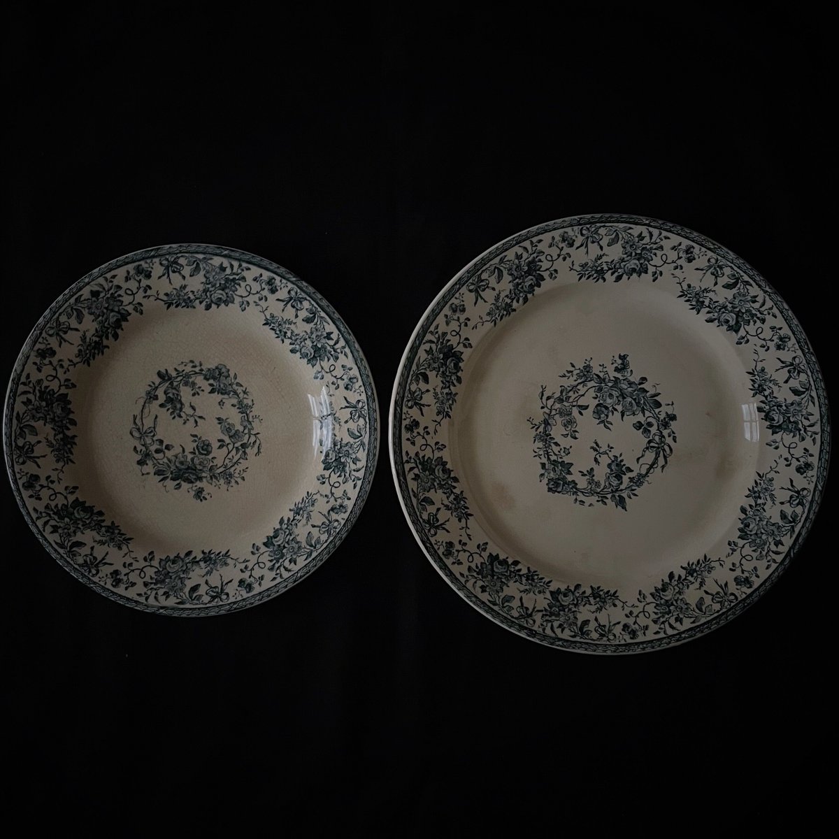 GIEN bouquet de rose dinner plate （23.8cm） | al