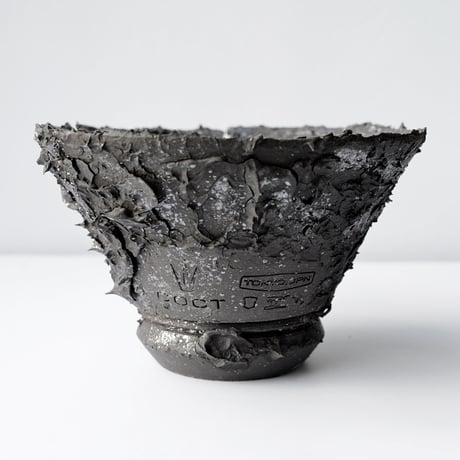 ＜ceramic pot ＞ SHARK_Metallic type_A4