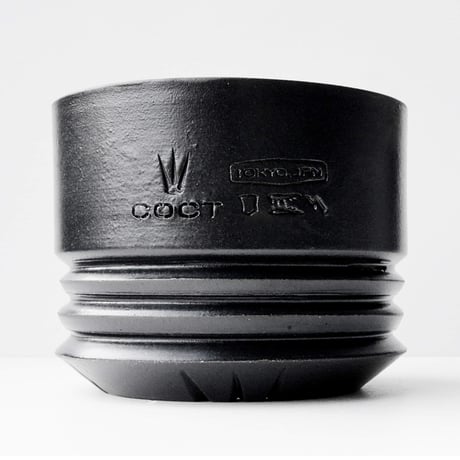 ＜ceramic pot ＞LOOP  Matt Black type_GJ01