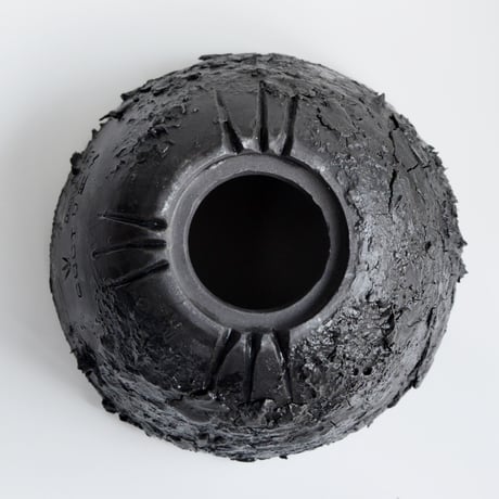 ＜ceramic pot ＞SHARK MattBlack type_XV2