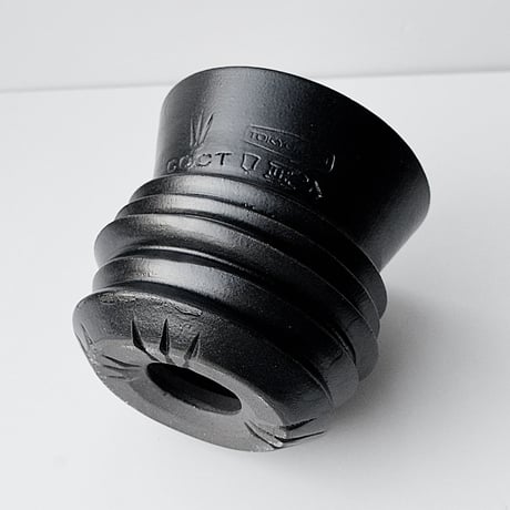 ＜ceramic pot ＞LOOP  Matt Black type_MK010