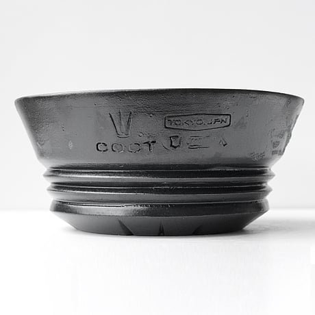 ＜ceramic pot ＞LOOP  Matt Black type_UC04