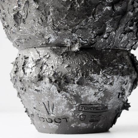 ＜ceramic pot ＞√ROOT   Metallic type_B