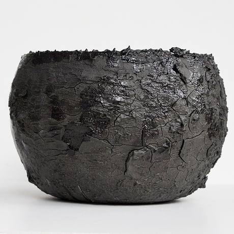 ＜ceramic pot ＞SHARK MattBlack type_XT07