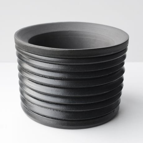 ＜ceramic pot ＞PENETRATOR  MattBlack type_C