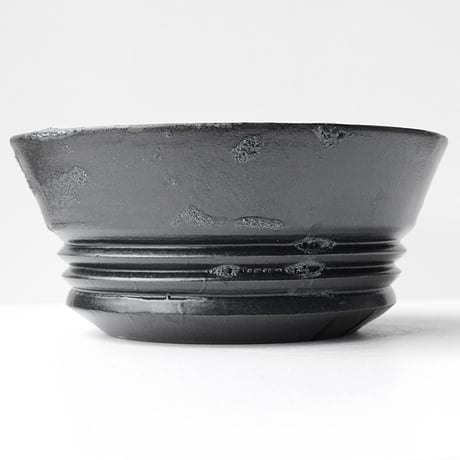 ＜ceramic pot ＞LOOP  Matt Black type_UC04