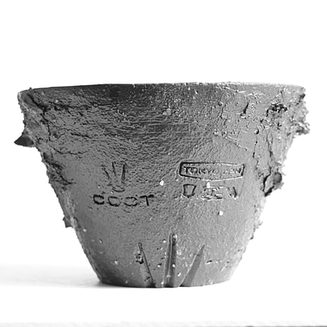 ＜ceramic pot ＞√ROOT   MattBlack type_HCJ02