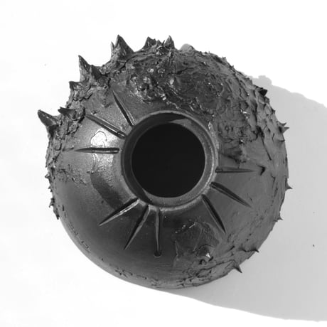 ＜ceramic pot ＞ATACAMA MattBlack type_CTA_006