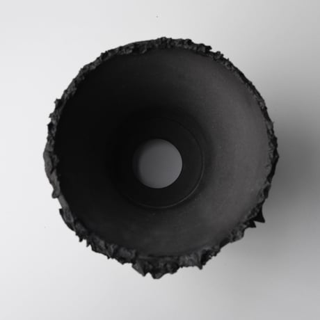 ＜ceramic pot ＞√ROOT   MattBlack type_RM_02