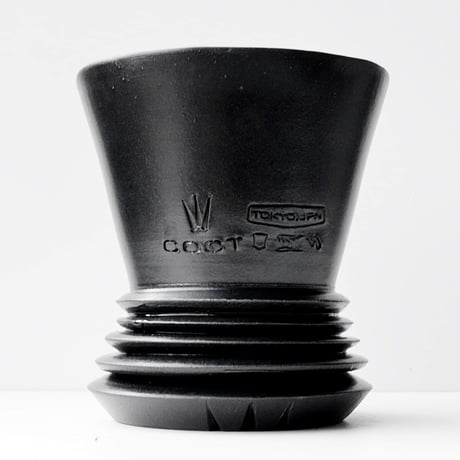 ＜ceramic pot ＞LOOP  Matt Black type_GJ05