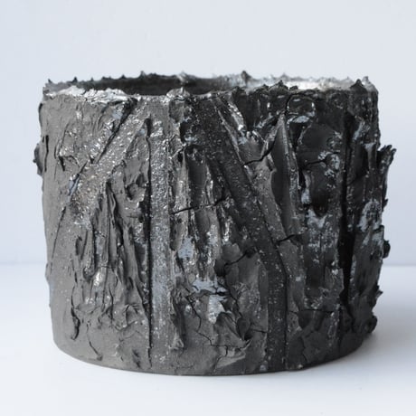 ＜ceramic pot ＞√ROOT   Metallic type  T_A