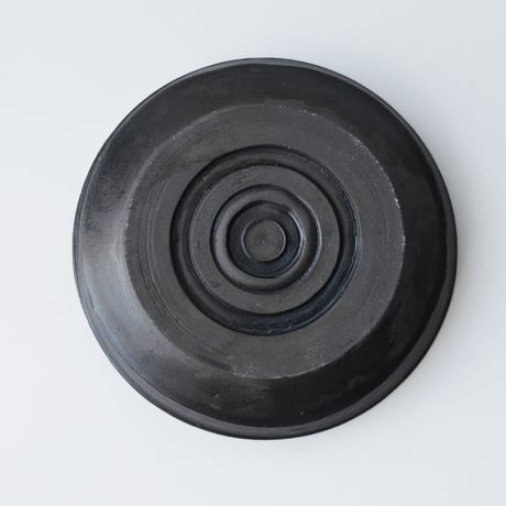 ＜ceramic Plate＞  Plate MattBlack type_B