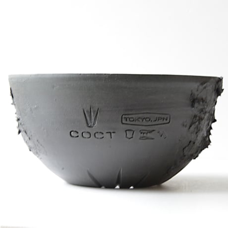 ＜ceramic pot ＞√ROOT   MattBlack type_VCU01
