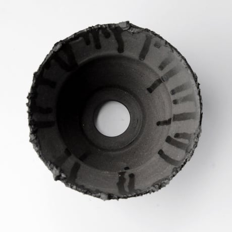＜ceramic pot＞  √ ROOT Matt Black type +Drip_Z2