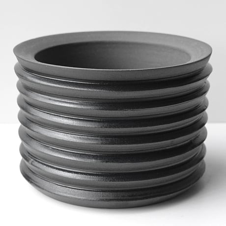 ＜ceramic pot ＞PENETRATOR   DarkGray type_UC07