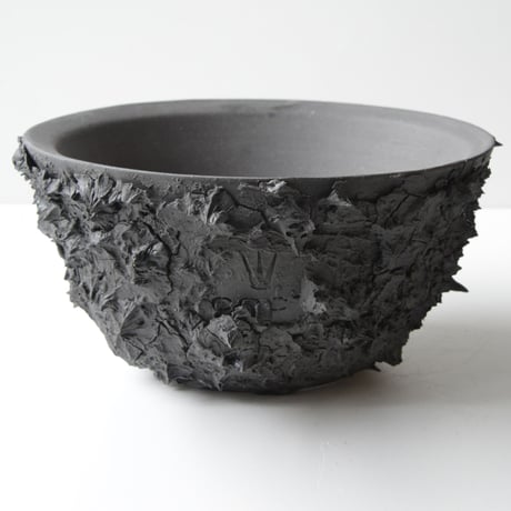 ＜ceramic pot ＞SHARK   MattBlack type_VCU05