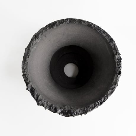 ＜ceramic pot ＞SHARK MattBlack type_XT08