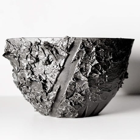 ＜ceramic pot ＞√ROOT MattBlack type__UJ01