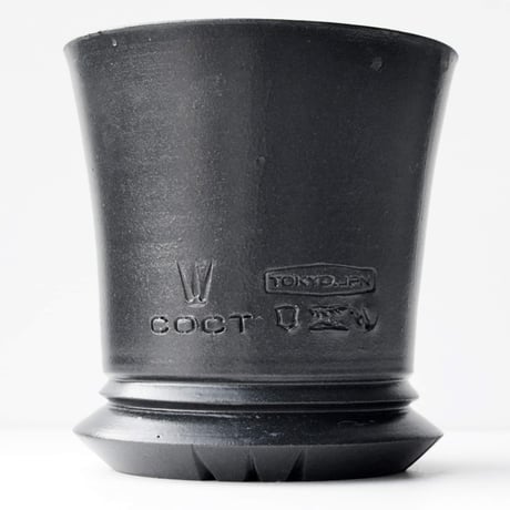 ＜ceramic pot ＞LOOP  Matt Black type_LF010