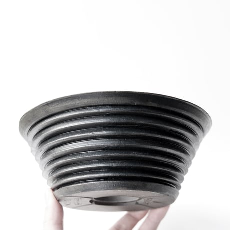＜ceramic pot ＞PENETRATOR  MattBlack type_A