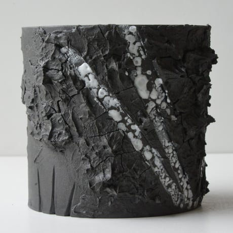 ＜ceramic pot ＞√ROOT   MattBlack type_VCU02
