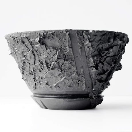 ＜ceramic pot ＞√ROOT   MattBlack type__LF09