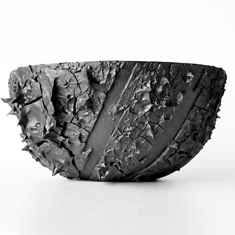 ＜ceramic pot ＞√ROOT   MattBlack type_YJ05
