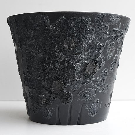 ＜ceramic pot ＞√ROOT MattBlack_UK03