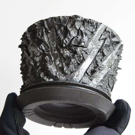 ＜ceramic pot ＞√ROOT   MattBlack type_PMK01